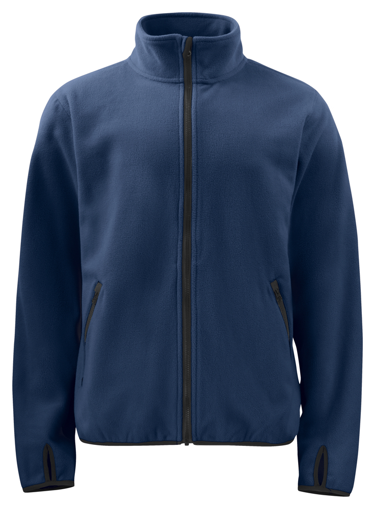 2327 FLEECE MET LANGE RITSSLUITING
