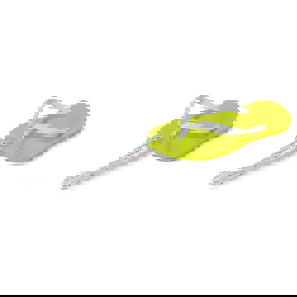 Bagagelabel slipper - lichtgroen