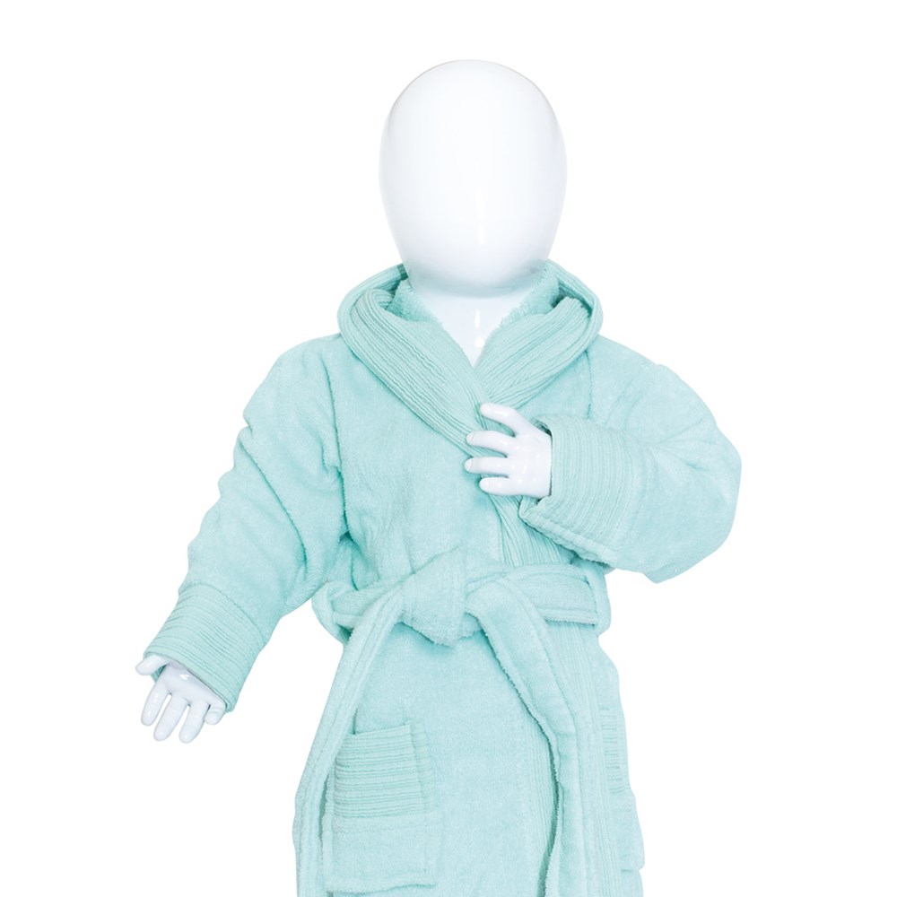 Baby Bathrobe - Munt