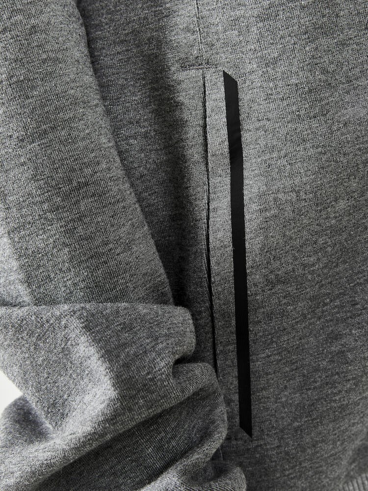 Craft - CORE Soul Full Zip Hood Jr Dk Grey Melange 158/164