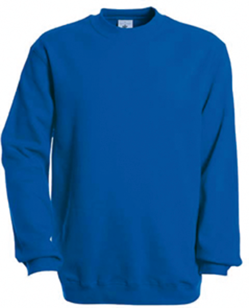 CGSET - Sweater ronde hals Set In - royal blue