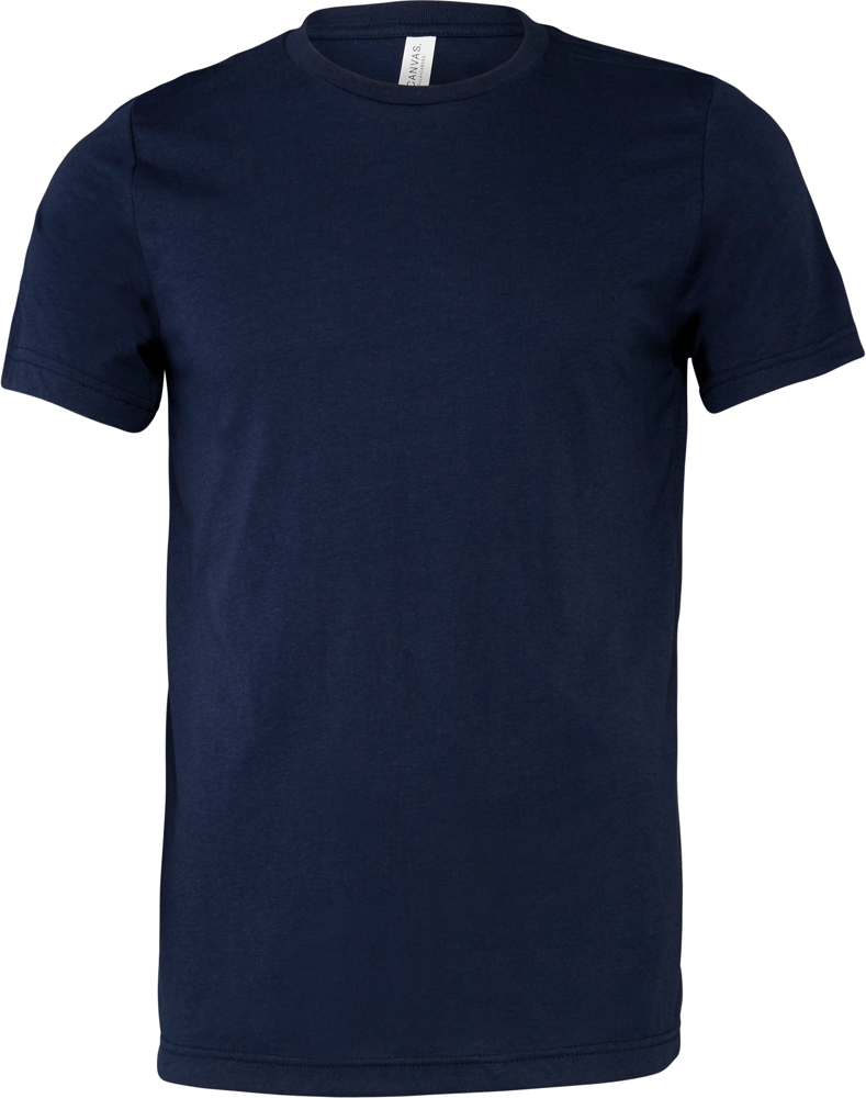 - Unisex Triblend T-shirt met korte mouwen - Solid Navy Triblend