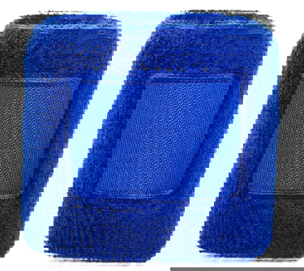 Polsband met label - Kobaltblauw (PMS 286c) / Kobaltblauw