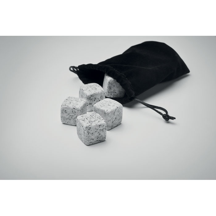 ABERDEEN - 9 stenen ijsblokjes in doos