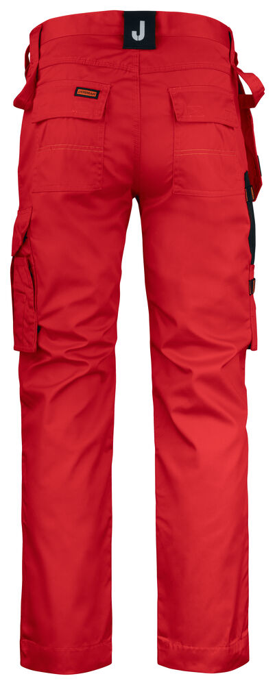Jobman - 2322 Trousers HP Rood/Zwart 100