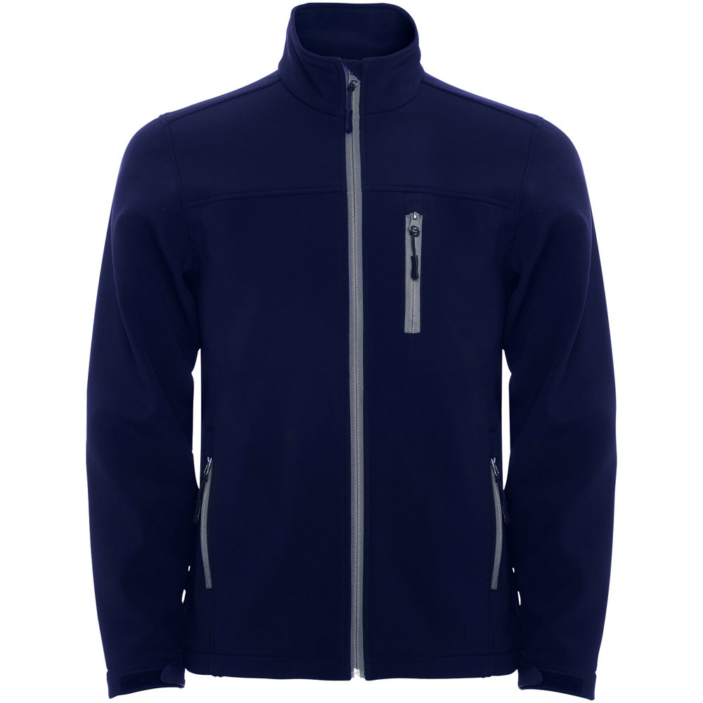 Antartida softshell herenjack - Marineblauw