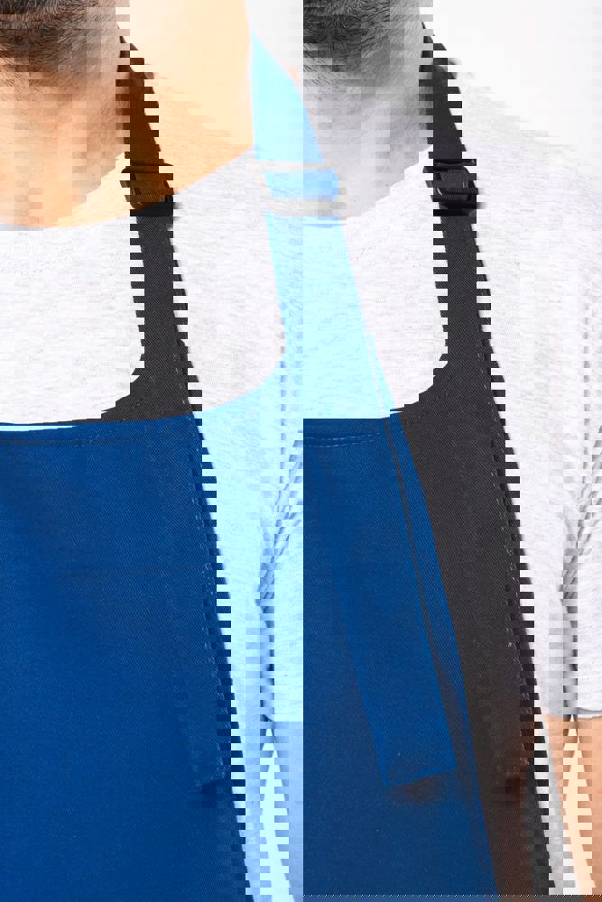 K8007 - Schort met zak van biologisch katoen