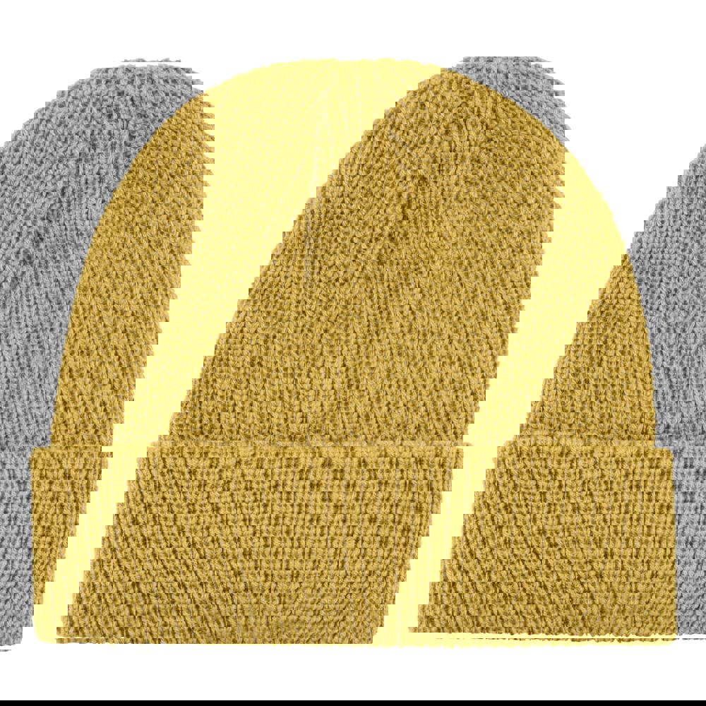 Grof gebreide fisher muts