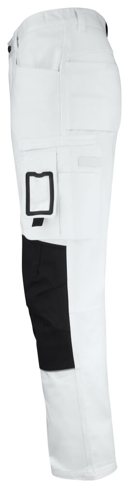 Jobman - 2130 Painters' Trousers Wit/Zwart C60