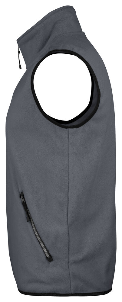 Jobman - 7501 Fleece Vest Donkergrijs XS