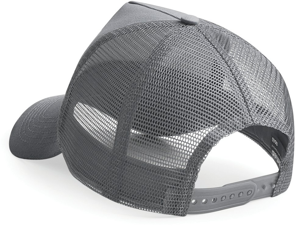 B640 - Snapback truckerpet - Graphite Grey / Graphite Grey