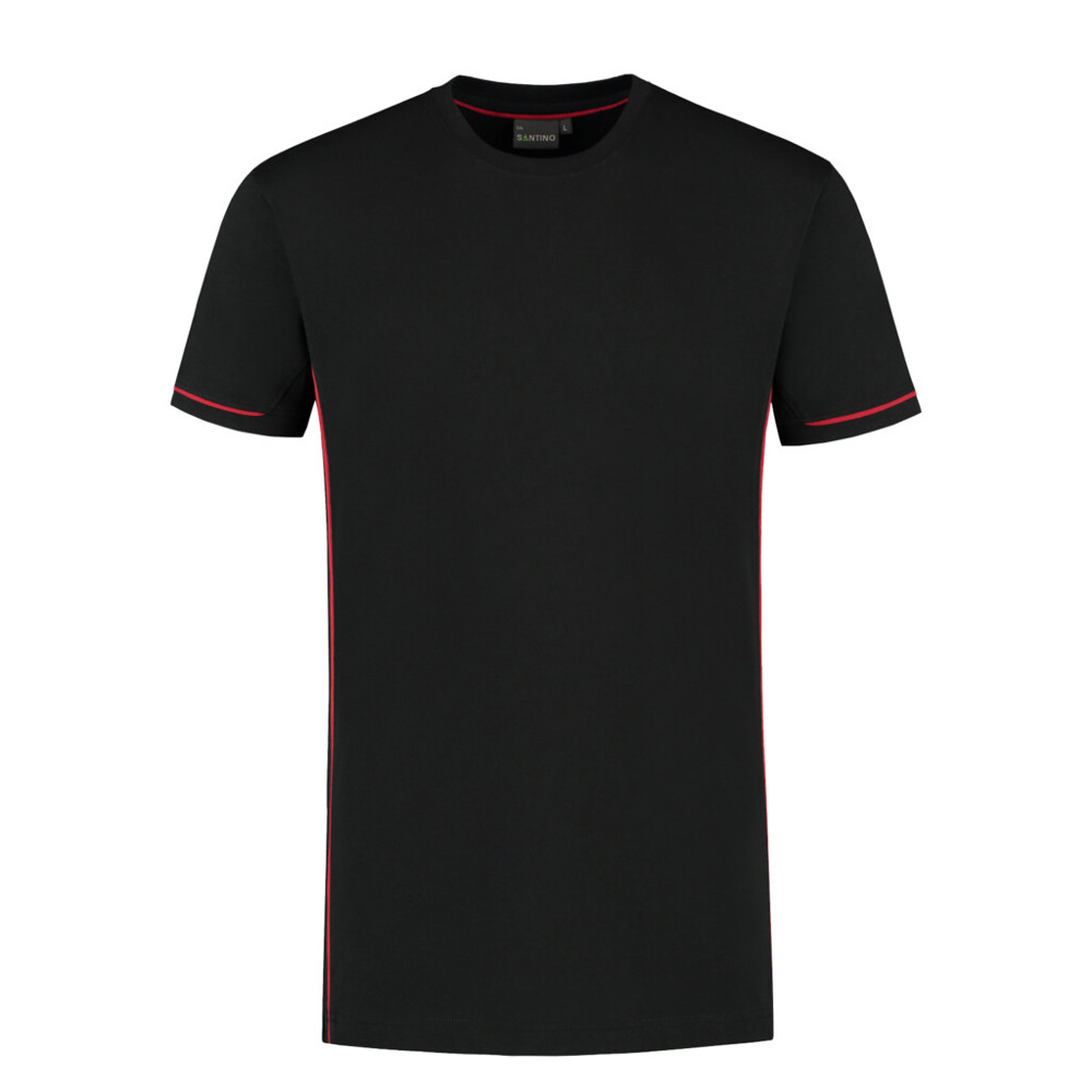 Santino T-shirt Cal+ - Black / Red