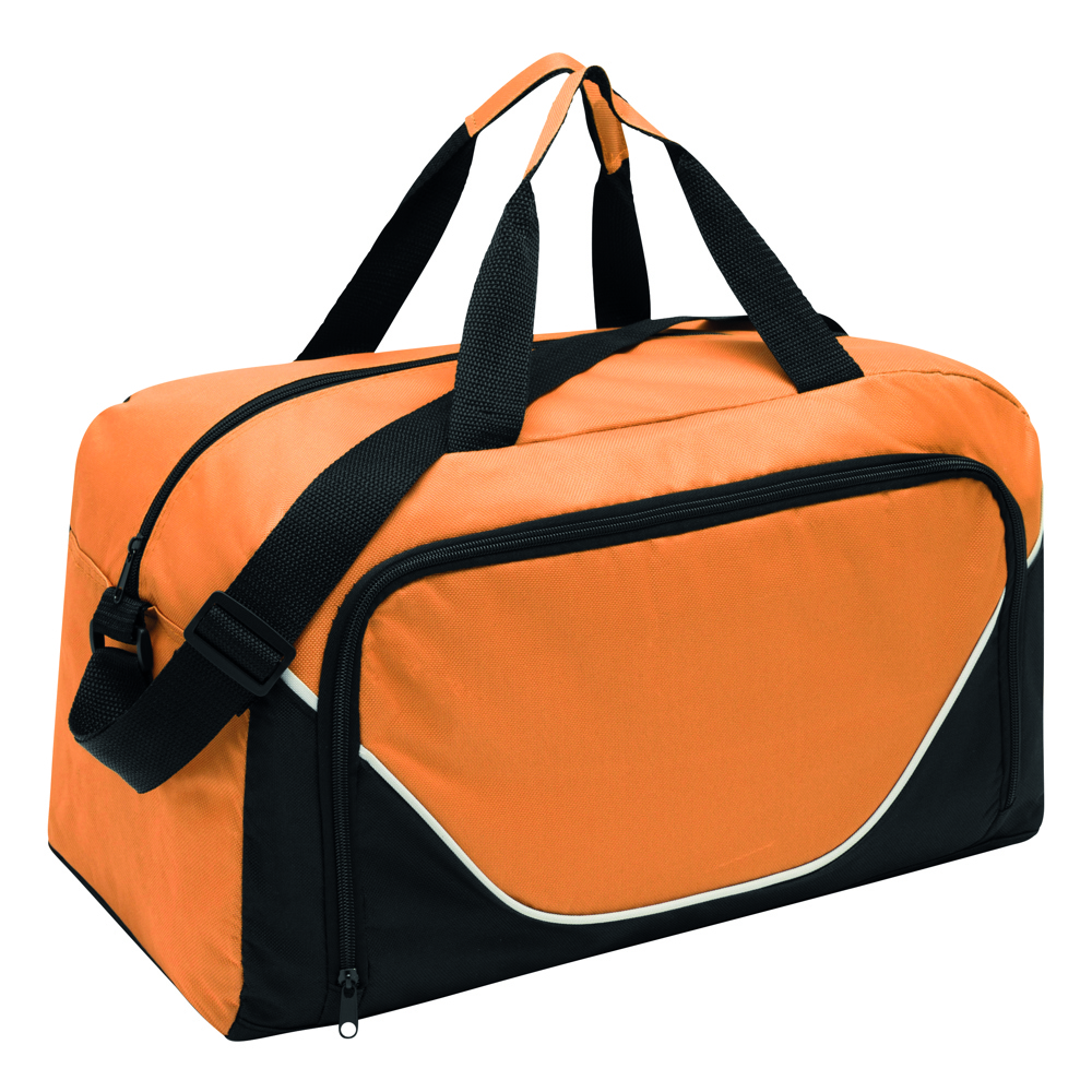 JORDAN - Sporttas - Oranje, Zwart