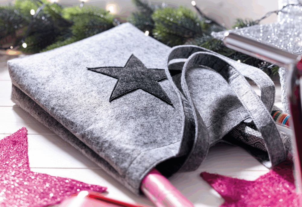 STAR DUST GO - Vilten shopper