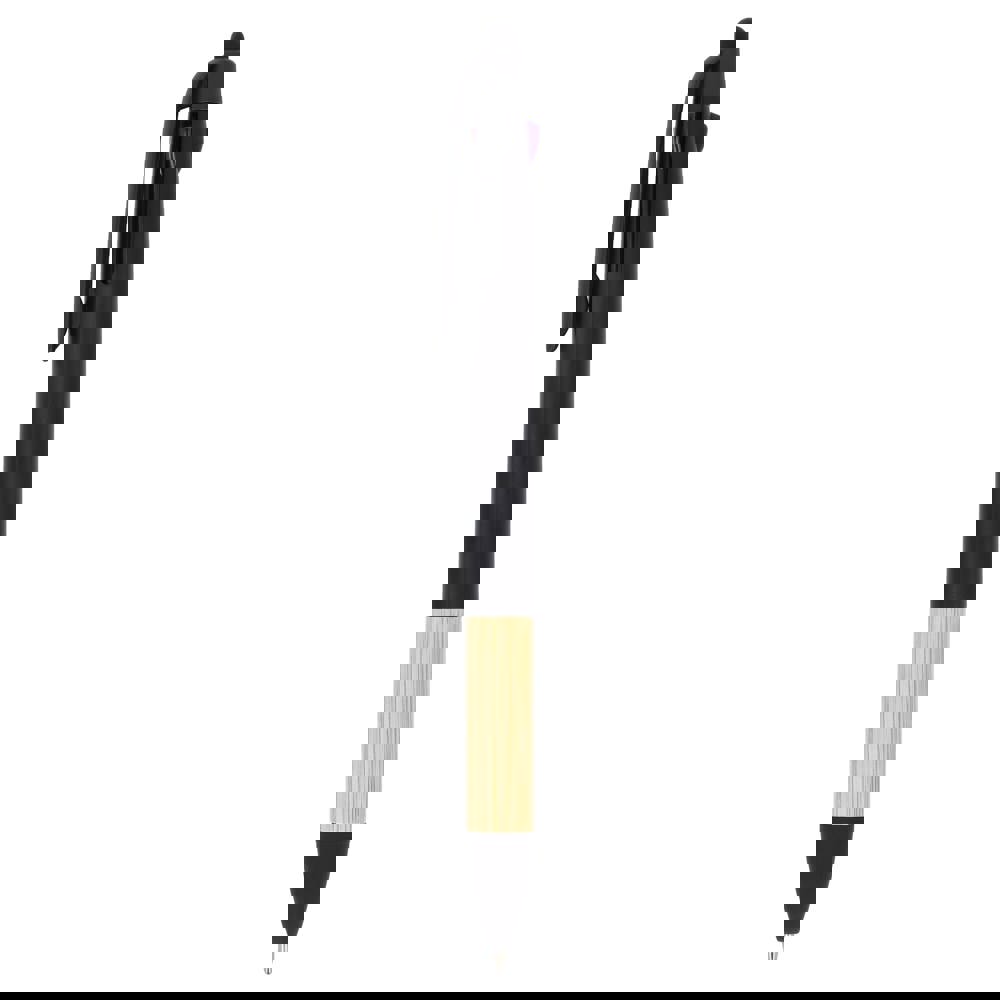 3-kleuren pen met bamboe grip