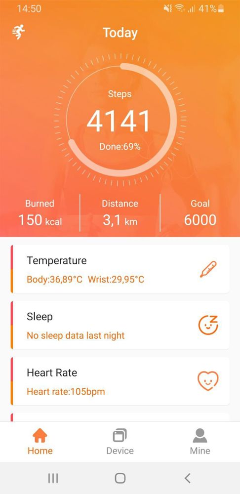 ABS smartwatch Dominic