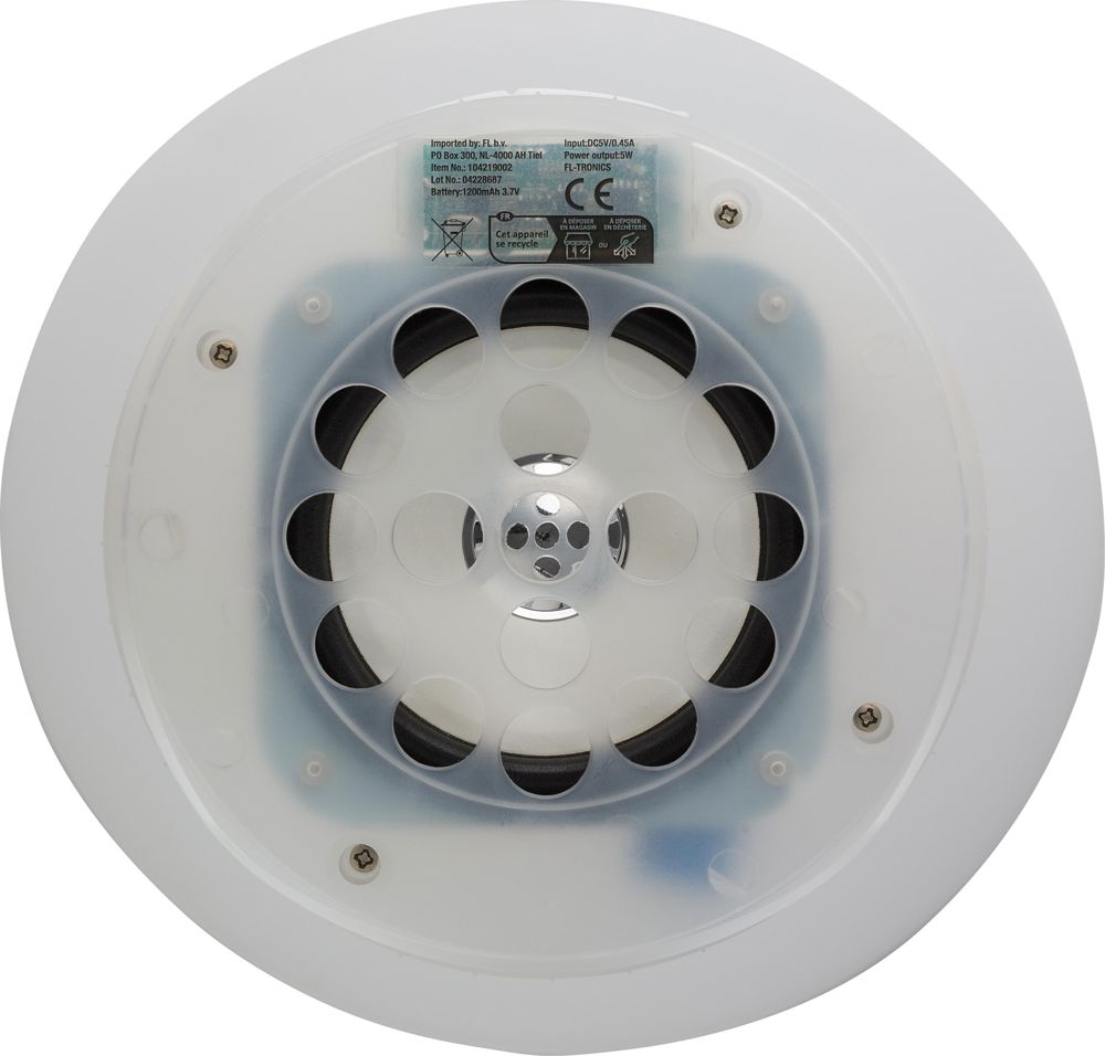 ABS-ijsemmer met speaker Annabel