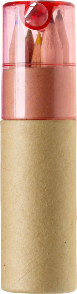 ABS en kartonnen koker met potloden Libbie Original