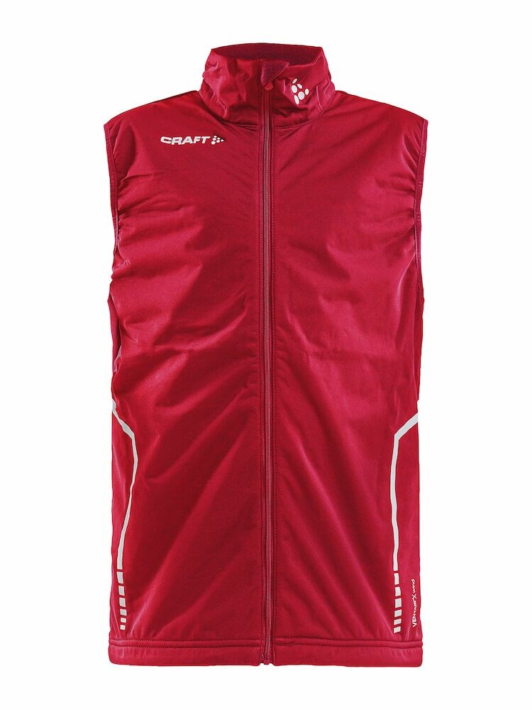 Craft - Warm Club Vest Jr - Bright Red