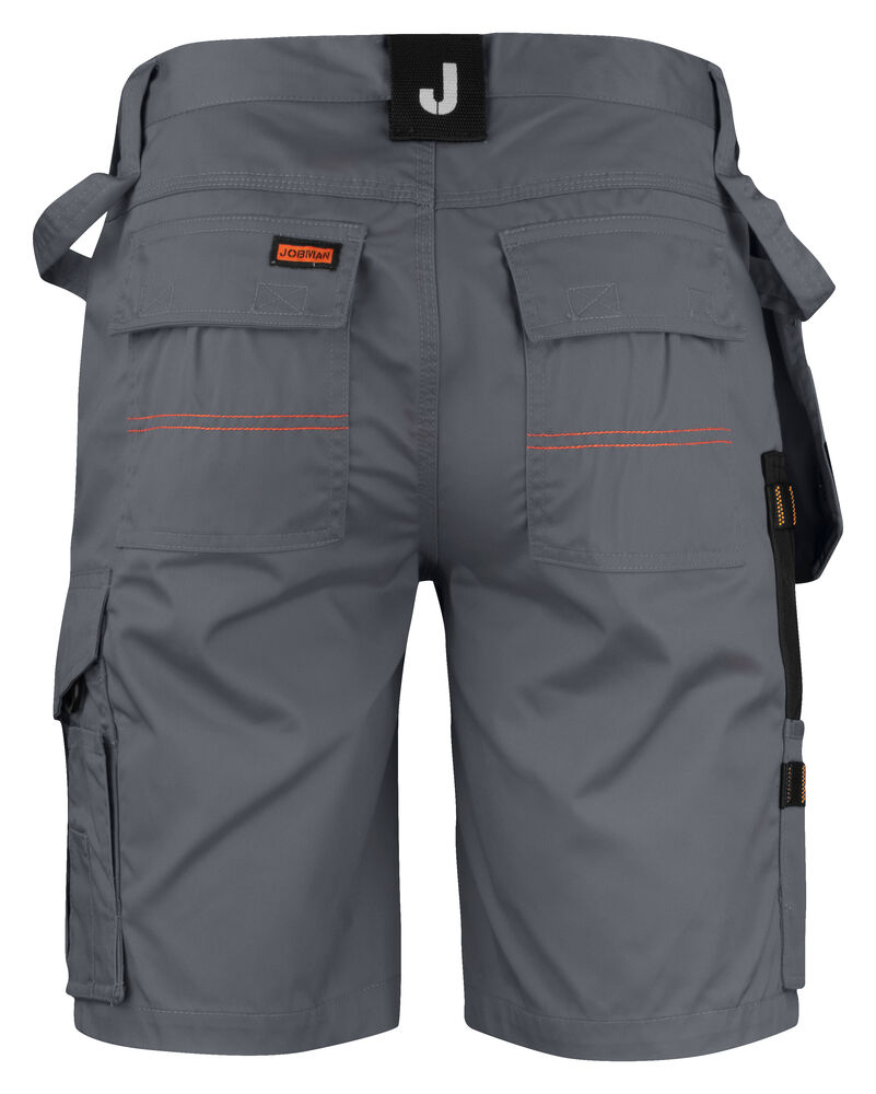 Jobman - 2722 Shorts HP Donkergrijs/Zwart C54