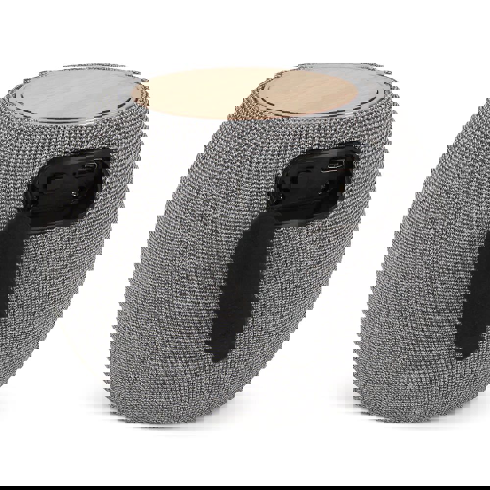 5W luidspreker &amp; 15W draadloze oplader R_PET &amp; bamboe