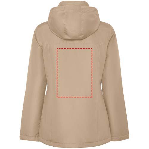 America gewatteerde parkajack voor dames