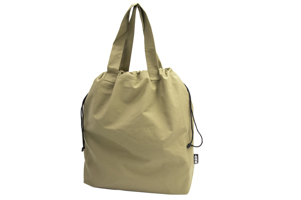 Recycled Cotton Tote bag - Olijfgroen