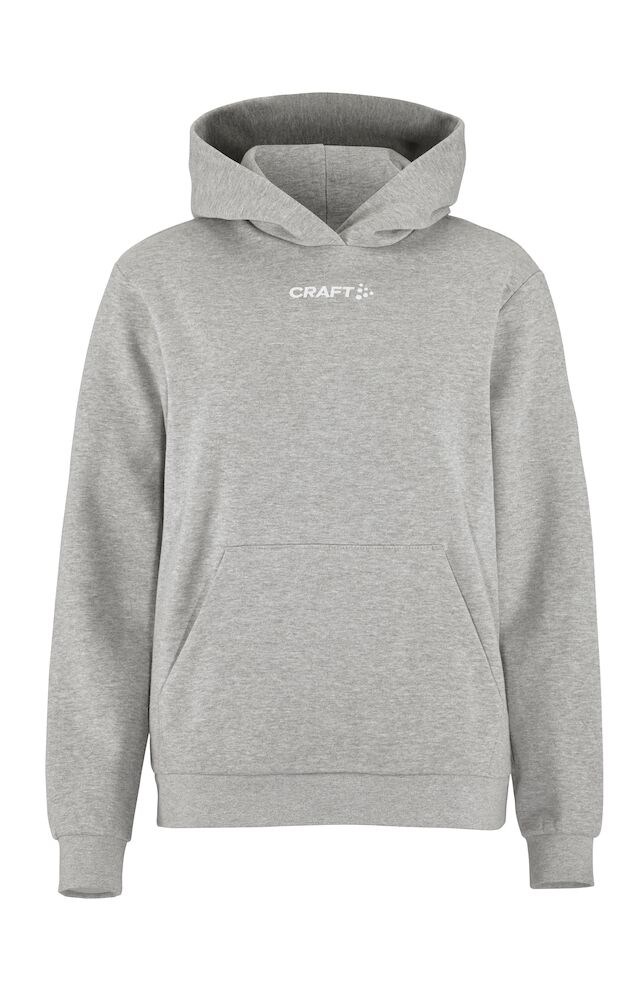 Craft - Community 2.0 Logo Hoodie W - Grey Melange