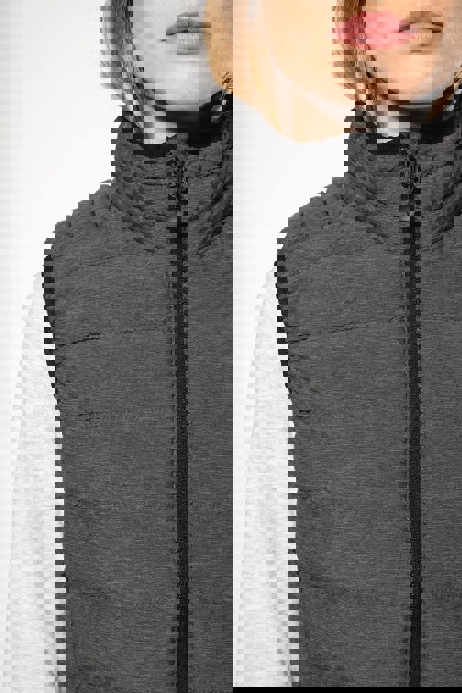 K6114 - Ladies' lightweight sleeveless down jacket