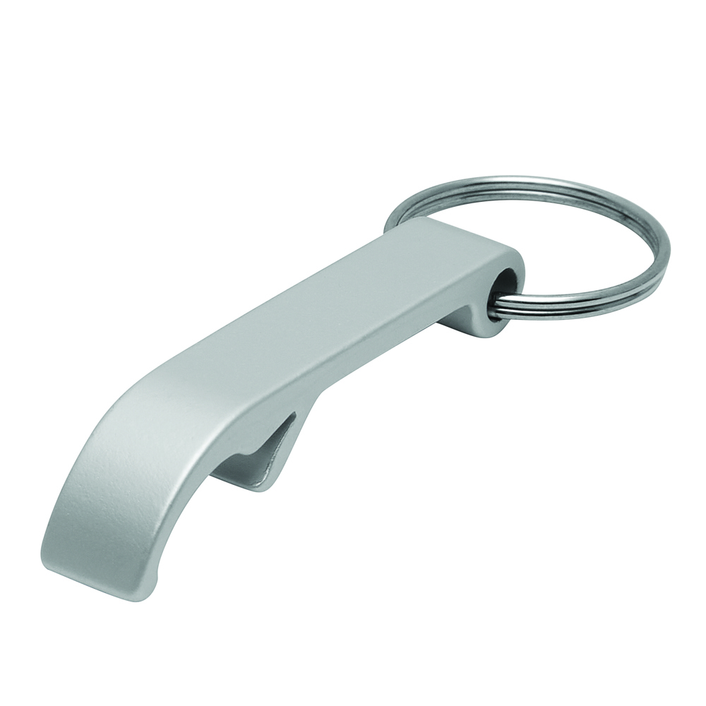 OPEN - Flesopener - zilver