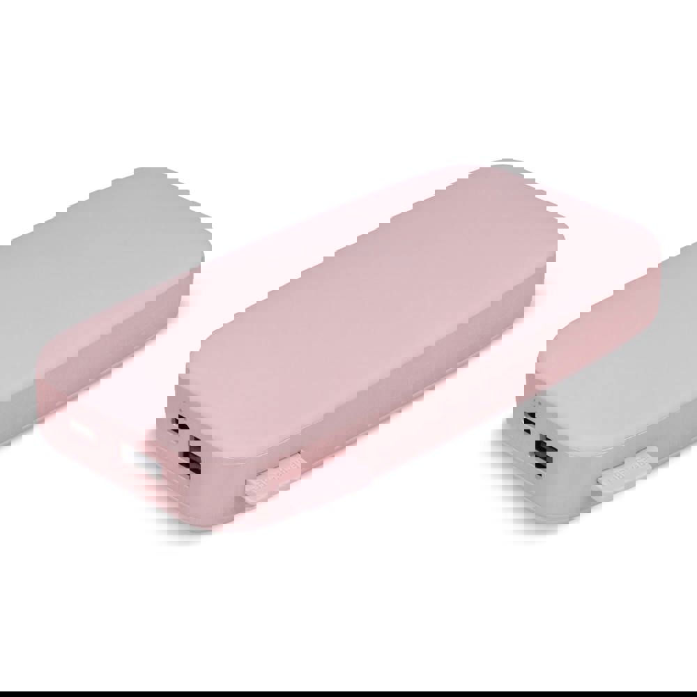 2PB12100 | Fresh 'n Rebel Powerbank 12000 mAh USB-C Fast Charging 20W - Roze