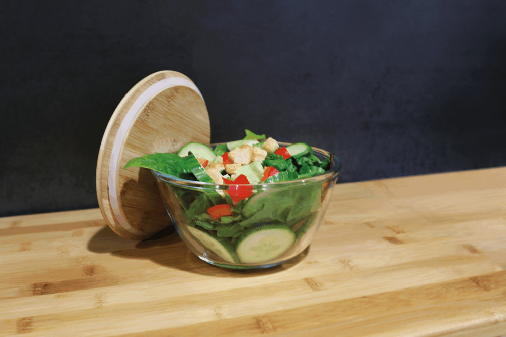 FRESH LUNCH - Glazen schaal