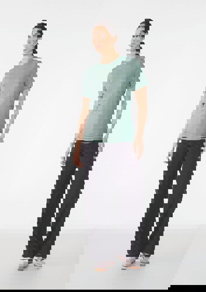 BE3001CVC - Heather jersey T-shirt met korte mouwen