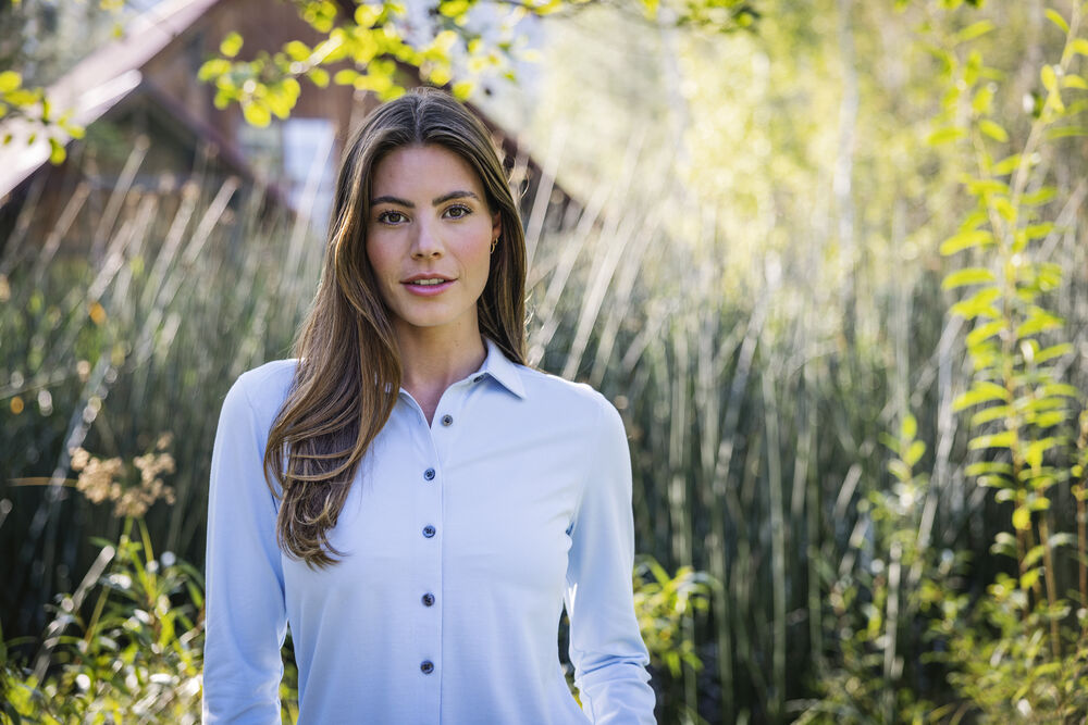 Cutter & Buck - Advantage Shirt Dames Beige XL