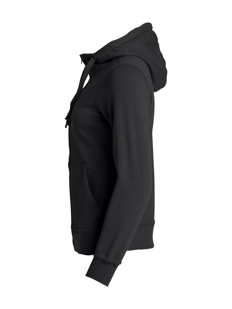 Clique - Basic Hoody Full Zip Women Zwart M