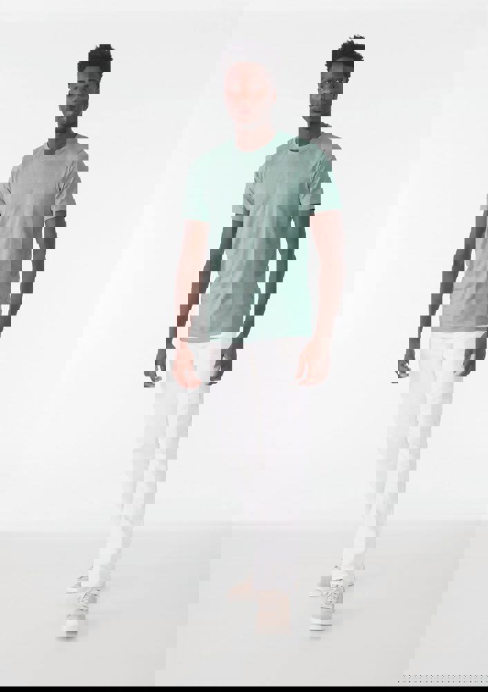 BE3001CVC - Heather jersey T-shirt met korte mouwen