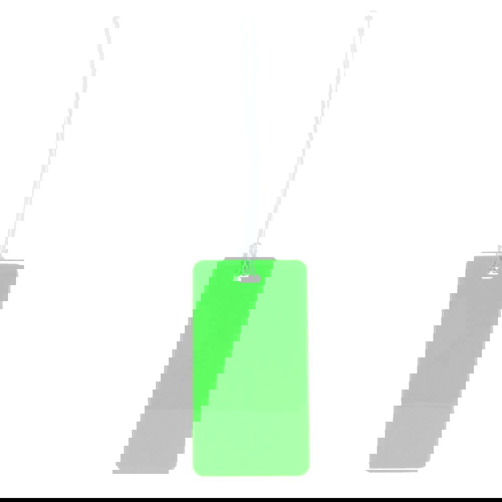 Bagagelabel - lichtgroen