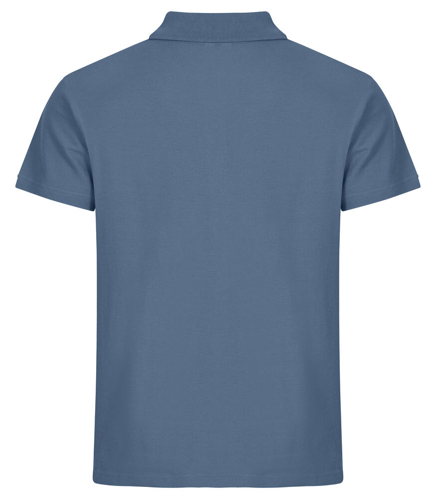 Clique - Basic Polo Staalblauw 4XL