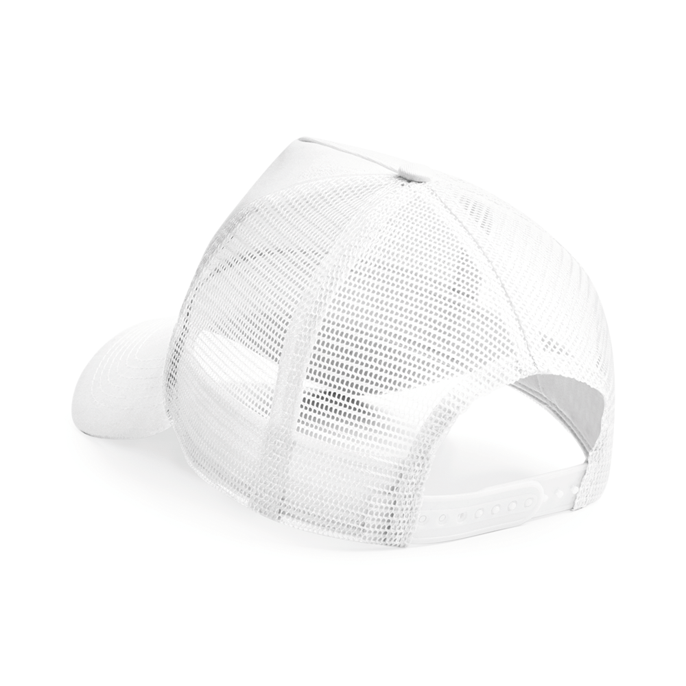 B640B - Kinderpet in mesh, verstelbaar aan de achterkant. - White