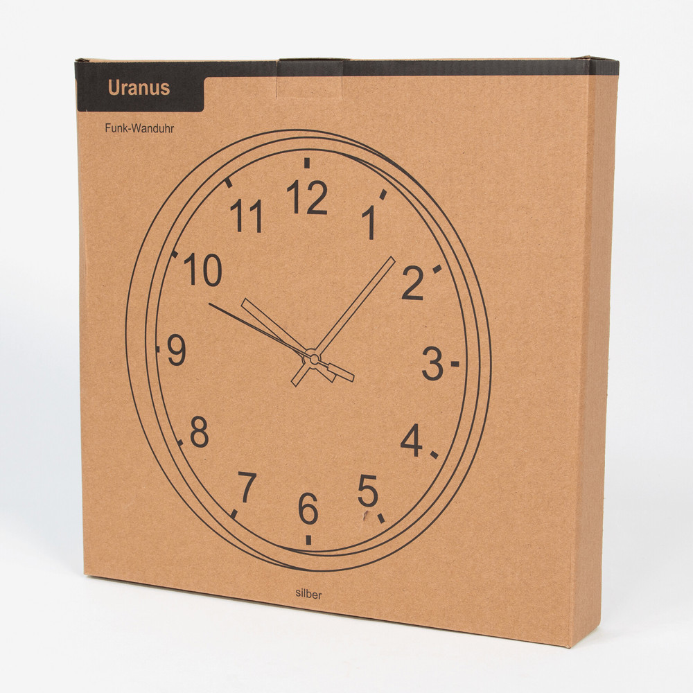 URANUS - Analoge radio-controlled wandklok