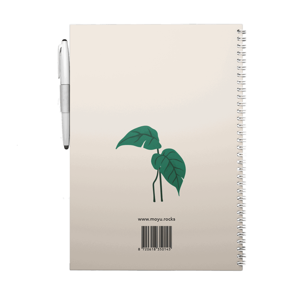 A4 notitieboek herschrijfbaar Hardcover