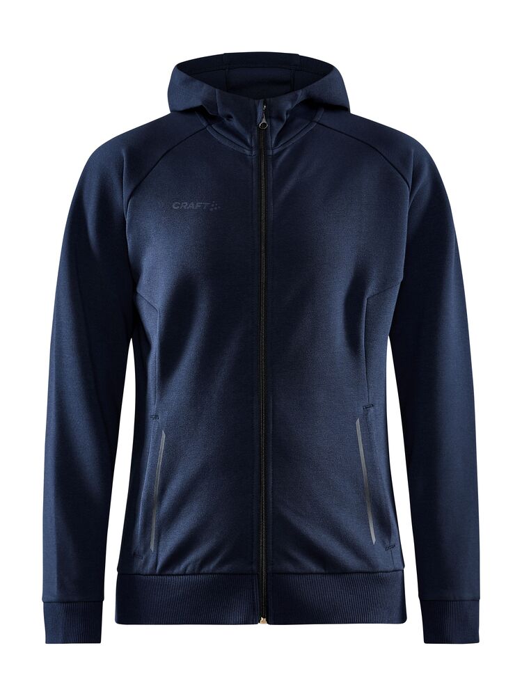 Craft - CORE Soul Full Zip Hood W - dark navy