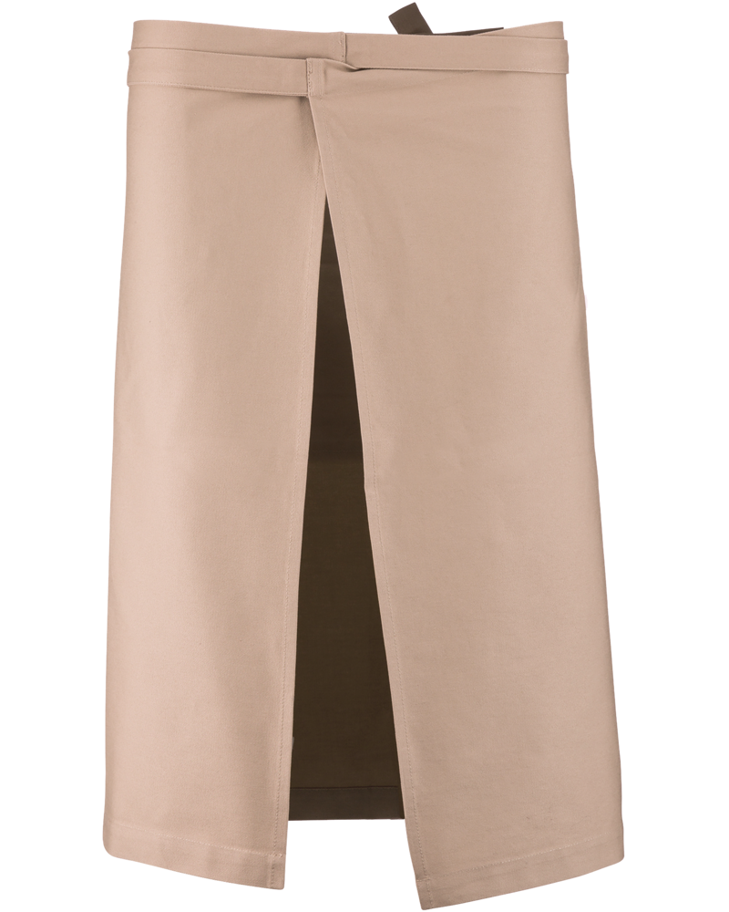 K887 - Katoenen lang schort