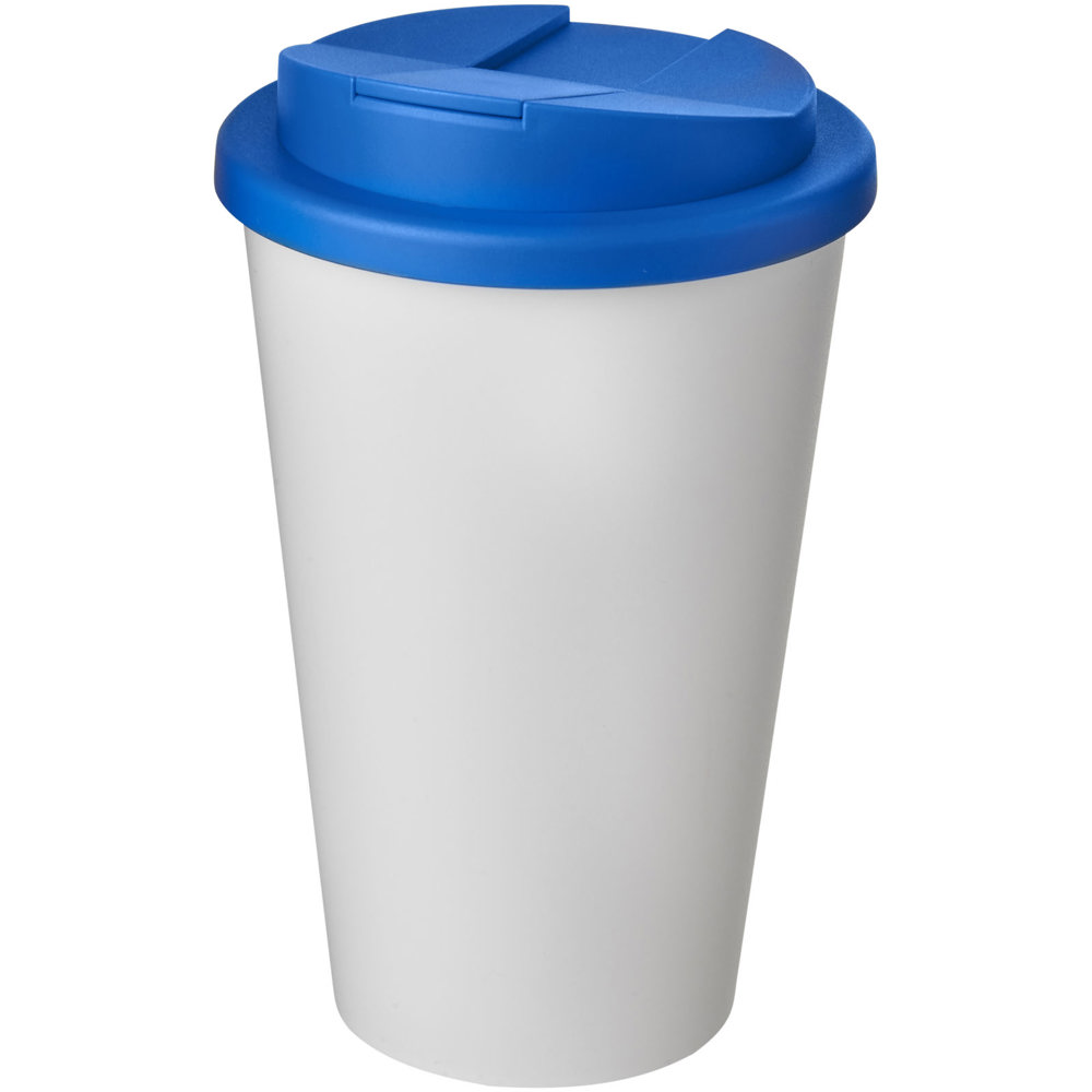 Americano® 350 ml geïsoleerde beker - Wit, Middenblauw