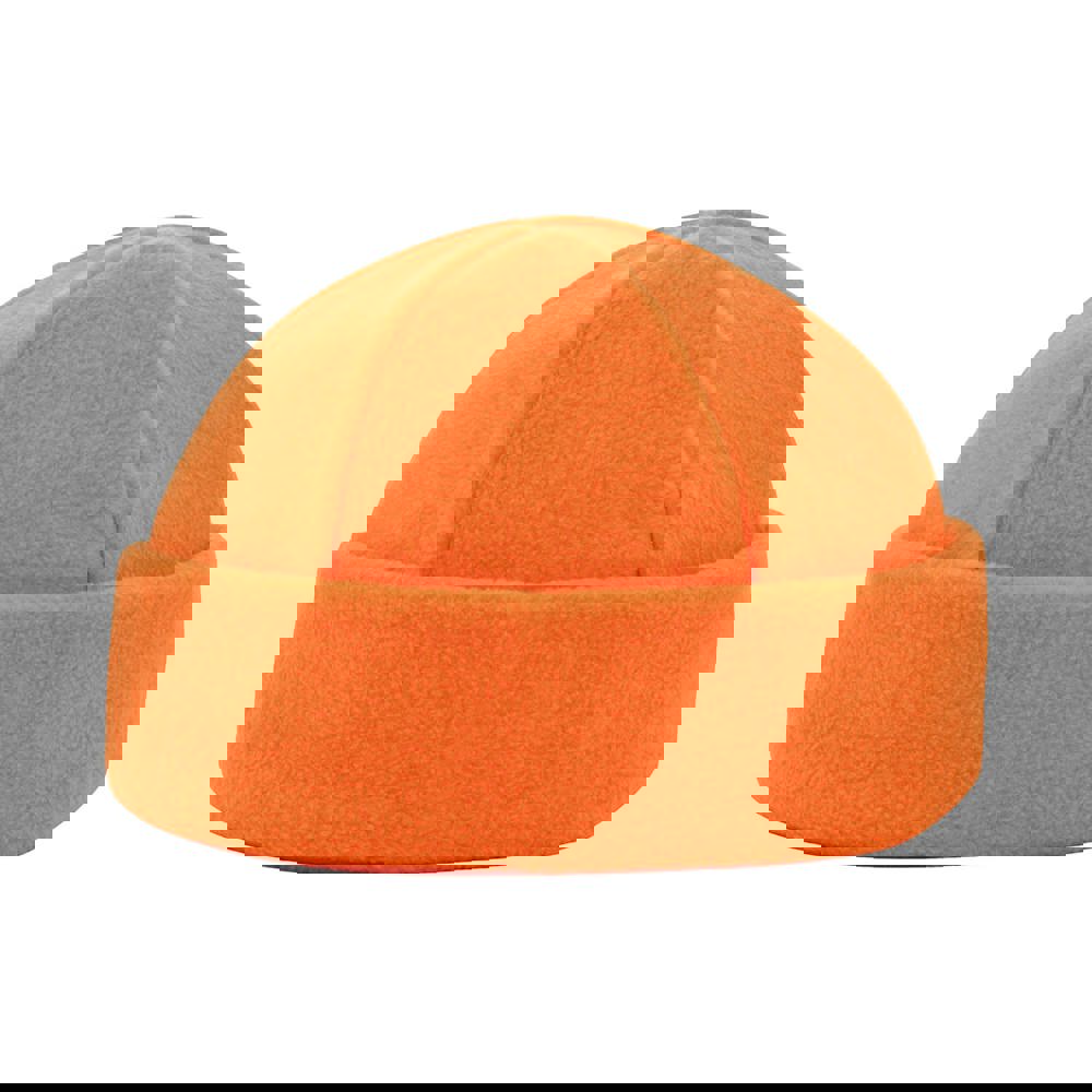 Fleece muts 6 panelen - Oranje (PMS 165c) / Oranje