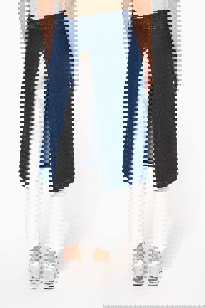 K887 - Katoenen lang schort