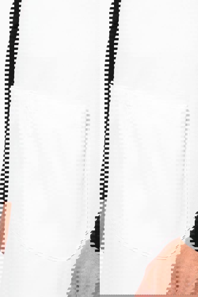 K8010 - Schort van polykatoen wasbaar op hoge temperatuur