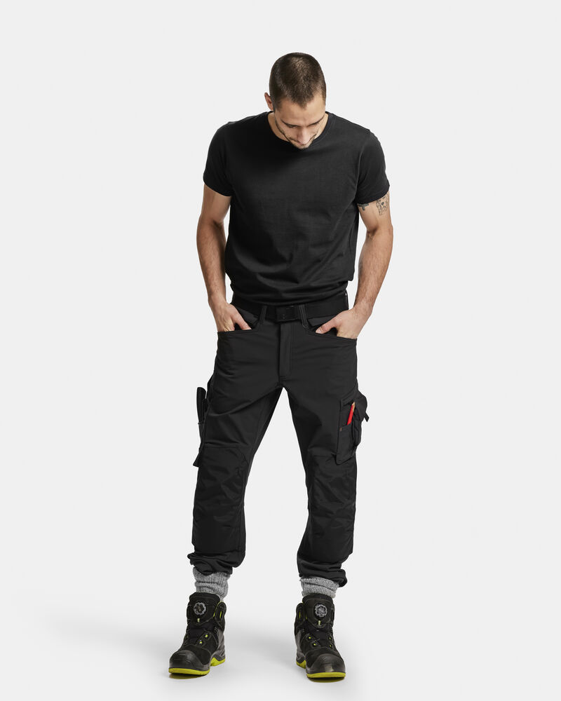 Jobman - 2391 Craftsman Trousers Stretch olijfgroen/zwart 100