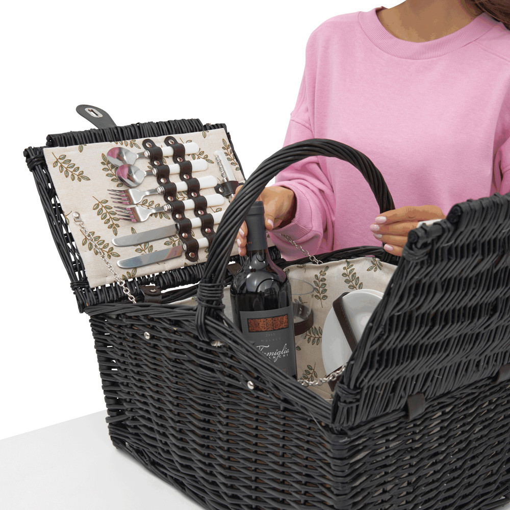 RICHMOND PARK - Rieten picknickmand