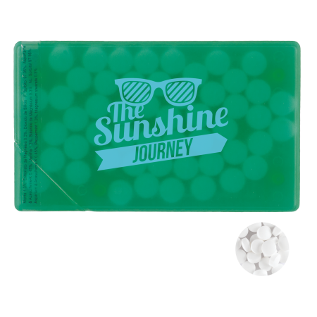 Creditcard mintdispenser - donkergroen